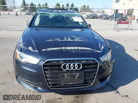 2014 Audi A6 2.0T Premium Plus with VIN WAUDFAFC1EN135678, listed as a IAAI auction lot 41361239 with 71,154 mi miles. Bid and sale history available at carsss.com. Image 12.