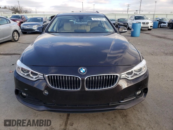 2015 BMW 4 Series 428i xDrive with VIN WBA4C9C57FG135476, listed as a Copart auction lot 82427893 with 76,405 mi miles and . Bid and sale history available at DreamBid. Image 5.