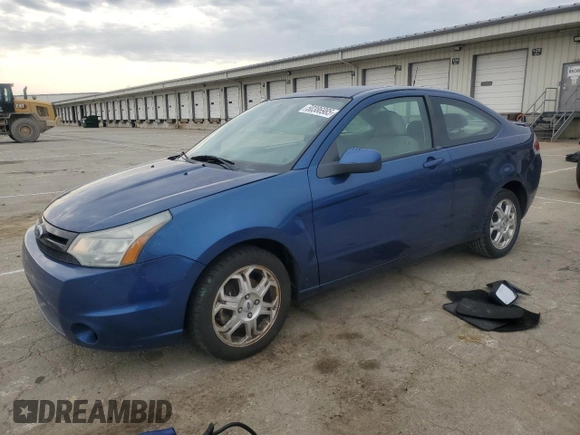 2009 Ford Focus SE with VIN 1FAHP32N99W152335, listed as a Copart auction lot 50386985 with 193,332 mi miles and Salvage Title. Bid and sale history available at carsss.com. Image 1.