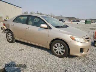 2011 Toyota Corolla L with VIN JTDBU4EE9B9130060, listed as a Copart auction lot 51038415 with 140,396 mi miles and Salvage Title. Bid and sale history available at carsss.com. Image 4.