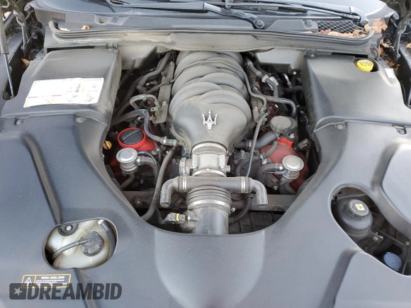 2013 Maserati GranTurismo Sport with VIN ZAM45VLA7D0073260, listed as a Copart auction lot 85929914 with 74,045 mi miles and Salvage title. Bid and sale history available at DreamBid. Image 11.
