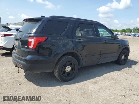 2017 Ford Police Interceptor Utility z VIN 1FM5K8AR3HGD06877, wystawiony jako Copart lot #61290825 z przebiegiem 111 299 mil mil oraz Czysty tytuł • Clean title. Historia ofert i sprzedaży dostępna na DreamBid. Obrazek 3.