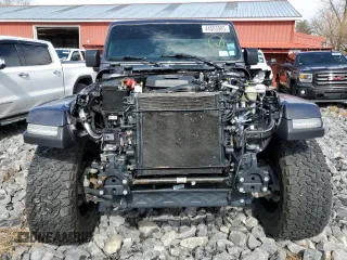 2022 Jeep Wrangler Unlimited Sahara with VIN 1C4HJXEN9NW191371, listed as a Copart auction lot 44553585 with 38,167 mi miles and Salvage title. Bid and sale history available at DreamBid. Image 5.