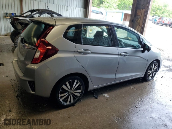 2017 Honda Fit EX with VIN 3HGGK5H77HM704603, listed as a Copart auction lot 59453555 with 92,560 mi miles and Salvage title. Bid and sale history available at DreamBid. Image 3.
