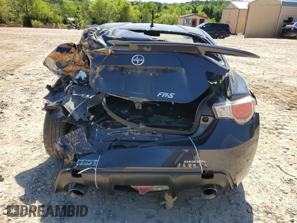 2013 Scion FR-S with VIN JF1ZNAA10D1732849, listed as a Copart auction lot 50934915 with 78,557 mi miles and Salvage Title. Bid and sale history available at carsss.com. Image 6.