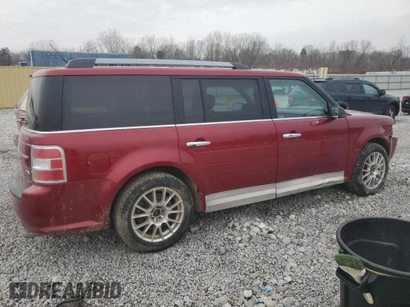 2019 Ford Flex SEL with VIN 2FMHK6C82KBA03013, listed as a Copart auction lot 44572885 with 100,446 mi miles and Salvage Title. Bid and sale history available at carsss.com. Image 3.