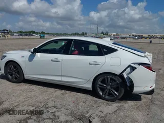2024 Acura Integra w/A-Spec Package with VIN 19UDE4H32RA025760, listed as a IAAI auction lot 41923473 with 6,448 mi miles and . Bid and sale history available at DreamBid. Image 14.