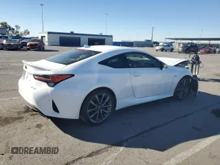 2019 Lexus RC 350 with VIN JTHHZ5BC2K5020865, listed as a Copart auction lot 83339104 with 29,473 mi miles and Salvage title. Bid and sale history available at DreamBid. Image 3.