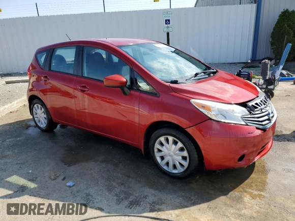 2015 Nissan Note SV with VIN 3N1CE2CP2FL446071, listed as a Copart auction lot 52584575 with 97,265 mi miles and Salvage Title. Bid and sale history available at DreamBid. Image 4.