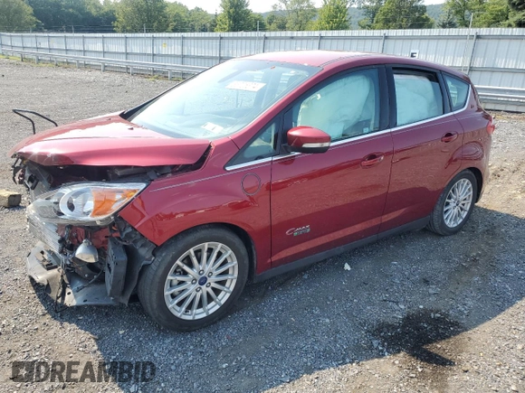 2016 Ford C-Max Energi SEL with VIN 1FADP5CU9GL116093, listed as a Copart auction lot 65725374 with 29,497 mi miles and Salvage Title. Bid and sale history available at carsss.com. Image 1.