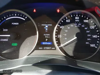 2013 Lexus ES 300h Hybrid with VIN JTHBW1GG1D2029614, listed as a IAAI auction lot 41657061 with 270,807 mi miles. Bid and sale history available at carsss.com. Image 15.