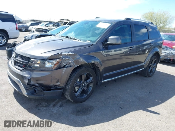 2018 Dodge Journey Crossroad z VIN 3C4PDCGBXJT473775, wystawiony jako IAAI lot #41740081 z przebiegiem 98 286 mil mil oraz . Historia ofert i sprzedaży dostępna na DreamBid. Obrazek 17.