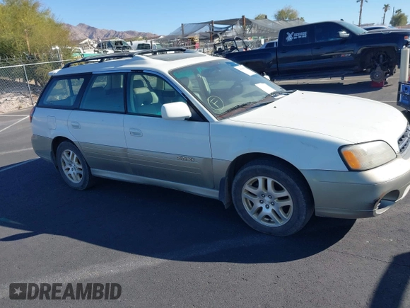 2000 Subaru Legacy Outback Limited with VIN 4S3BH6863Y6671197, listed as a IAAI auction lot 41566535 with 253,842 mi miles and . Bid and sale history available at DreamBid. Image 12.