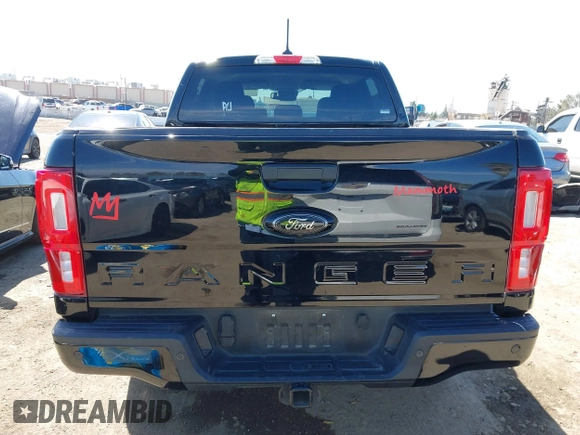 2022 Ford Ranger XL with VIN 1FTER4EH2NLD55064, listed as a IAAI auction lot 41721030 with 44,101 mi miles. Bid and sale history available at carsss.com. Image 16.