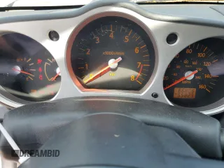 2005 Nissan 350Z with VIN JN1AZ34D65M610383, listed as a Copart auction lot 63184204 with 66,806 mi miles and Salvage Title. Bid and sale history available at DreamBid. Image 9.