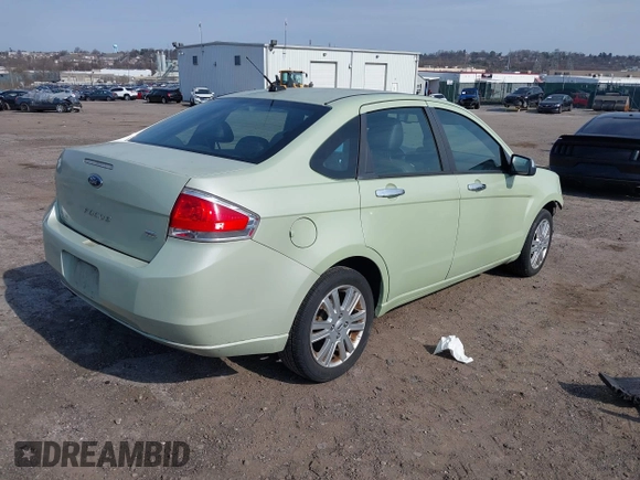 2011 Ford Focus SEL with VIN 1FAHP3HN9BW158004, listed as a IAAI auction lot 41908424 with 139,762 mi miles. Bid and sale history available at carsss.com. Image 4.