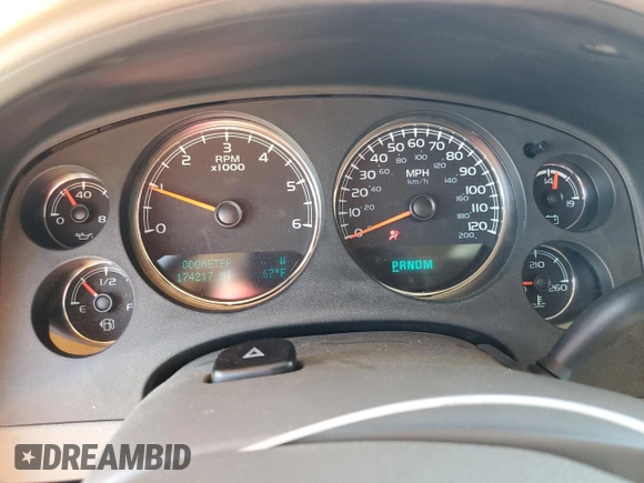 2012 Chevrolet Tahoe LT z VIN 1GNSKBE03CR235054, wystawiony jako Copart lot #47455285 z przebiegiem 174 217 mil mil oraz Szkoda całkowita • Salvage title. Historia ofert i sprzedaży dostępna na DreamBid. Obrazek 9.