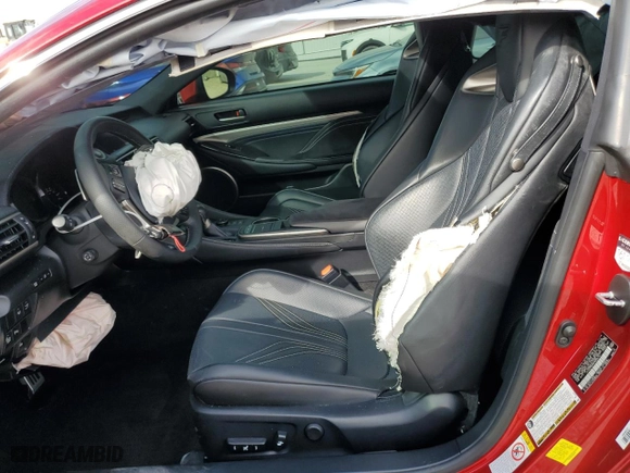 2017 Lexus RC F with VIN JTHHP5BC8H5006161, listed as a Copart auction lot 88627715 with 45,235 mi miles and Salvage Title. Bid and sale history available at carsss.com. Image 7.