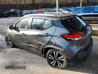 2020 Nissan Kicks SV with VIN 3N1CP5CVXLL567114, listed as a Copart auction lot 48294635 with 57,193 mi miles and Salvage Title. Bid and sale history available at DreamBid. Image 2.