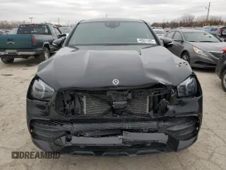2022 Mercedes-Benz GLE 53 AMG with VIN 4JGFD6BBXNA743519, listed as a Copart auction lot 48021485 with 19,574 mi miles and Salvage title. Bid and sale history available at DreamBid. Image 5.