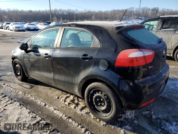 2015 Kia Rio LX with VIN KNADM5A36F6457636, listed as a Copart auction lot 45952515 with 141,007 mi miles and Salvage Title. Bid and sale history available at carsss.com. Image 2.