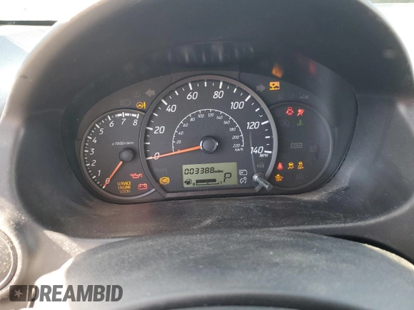2024 Mitsubishi Mirage ES with VIN ML32FUFJXRHF12996, listed as a Copart auction lot 55492395 with 3,388 mi miles and Salvage title. Bid and sale history available at DreamBid. Image 9.