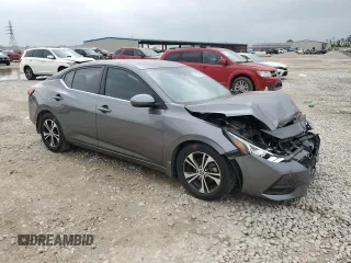 2020 Nissan Sentra SV with VIN 3N1AB8CV6LY209082, listed as a Copart auction lot 51153915 with 48,906 mi miles and Salvage Title. Bid and sale history available at DreamBid. Image 4.