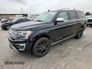 2019 Ford Expedition Platinum with VIN 1FMJU1LTXKEA65217, listed as a Copart auction lot 63632775 with 79,129 mi miles and Clean title. Bid and sale history available at DreamBid. Image 1.