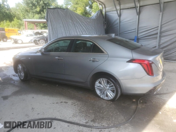 2023 Cadillac CT4 Premium Luxury z VIN 1G6DF5RK1P0131422, wystawiony jako Copart lot #65443314 z przebiegiem 37 385 mil mil oraz Czysty tytuł • Clean title. Historia ofert i sprzedaży dostępna na DreamBid. Obrazek 2.