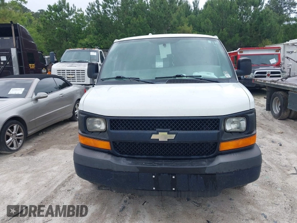 2013 Chevrolet Express Cargo with VIN 1GCSGAFX2D1148701, listed as a IAAI auction lot 42215285 with 265,463 mi miles and . Bid and sale history available at DreamBid. Image 12.