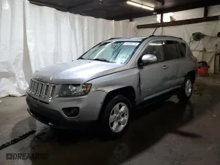 2017 Jeep Compass High Altitude with VIN 1C4NJCEB4HD163026, listed as a Copart auction lot 44348715 with 162,435 mi miles and Salvage Title. Bid and sale history available at carsss.com. Image 1.