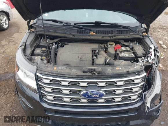 2017 Ford Explorer XLT with VIN 1FM5K7D81HGA68203, listed as a IAAI auction lot 41908625 with 98,996 mi miles and . Bid and sale history available at carsss.com. Image 10.