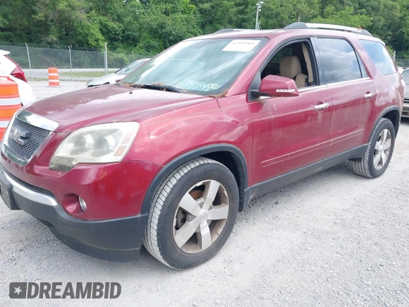 2011 GMC Acadia SLT2 with VIN 1GKKVSED4BJ152351, listed as a IAAI auction lot 42491309 with 172,283 mi miles and . Bid and sale history available at DreamBid. Image 2.
