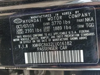 2020 Hyundai Venue SEL with VIN KMHRC8A32LU016182, listed as a Copart auction lot 52560335 with 23,061 mi miles and Salvage Title. Bid and sale history available at carsss.com. Image 13.