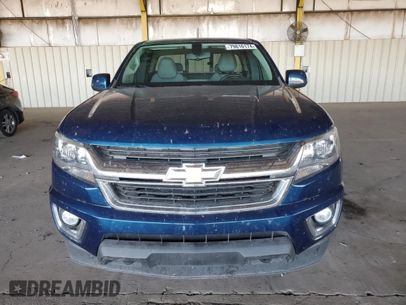 2019 Chevrolet Colorado 4WD LT with VIN 1GCHTCEN6K1123945, listed as a Copart auction lot 79810174 with 29,463 mi miles and Salvage Title. Bid and sale history available at carsss.com. Image 5.