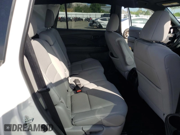 2023 Honda Passport EX-L with VIN 5FNYF8H58PB014241, listed as a Copart auction lot 55176105 with 16,672 mi miles and Salvage title. Bid and sale history available at DreamBid. Image 11.