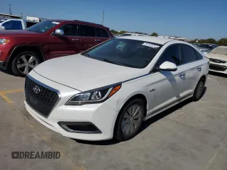 2017 Hyundai Sonata Hybrid SE with VIN KMHE24L10HA059434, listed as a Copart auction lot 75712373 with 103,440 mi miles. Bid and sale history available at carsss.com. Image 1.