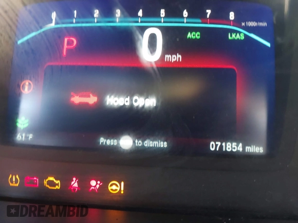 2018 Honda Odyssey EX-L с VIN 5FNRL6H76JB055283, выставлен на аукционе IAAI как лот 41971612 с пробегом 71 854 миль миль и . История ставок и продаж доступна на DreamBid. Изображение 7.