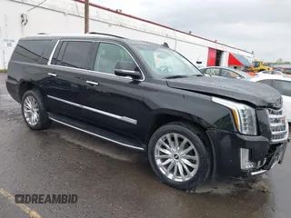 2018 Cadillac Escalade ESV Luxury z VIN 1GYS4HKJ2JR179215, wystawiony jako IAAI lot #41969880 z przebiegiem 45 262 mil mil oraz . Historia ofert i sprzedaży dostępna na DreamBid. Obrazek 1.