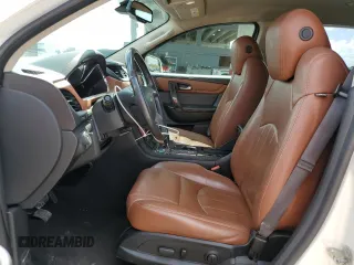 2015 Chevrolet Traverse LTZ with VIN 1GNKVJKDXFJ212107, listed as a Copart auction lot 55721935 with 129,333 mi miles and Clean Title. Bid and sale history available at DreamBid. Image 7.