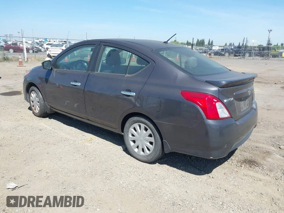 2015 Nissan Versa SV with VIN 3N1CN7AP0FL908711, listed as a IAAI auction lot 42200288 with 157,615 mi miles. Bid and sale history available at carsss.com. Image 3.