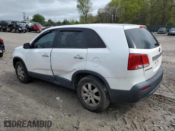 2011 Kia Sorento LX with VIN 5XYKT3A14BG022119, listed as a Copart auction lot 51996775 with 252,670 mi miles and Clean Title. Bid and sale history available at carsss.com. Image 2.