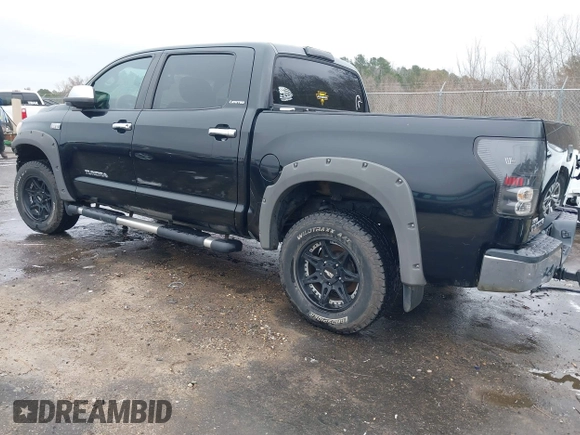 2007 Toyota Tundra Limited with VIN 5TBEV58177S458863, listed as a IAAI auction lot 41527195 with 191,506 mi miles and . Bid and sale history available at DreamBid. Image 3.