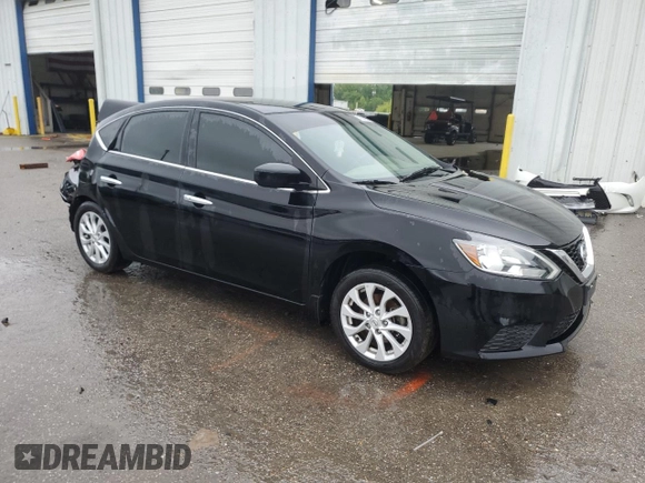 2018 Nissan Sentra SV with VIN 3N1AB7AP7JL631158, listed as a Copart auction lot 51837225 with Not Provided miles and Salvage Title. Bid and sale history available at DreamBid. Image 4.