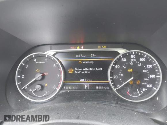 2022 Nissan Sentra SV z VIN 3N1AB8CV9NY211458, wystawiony jako IAAI lot #42131866 z przebiegiem 55 363 mil mil oraz . Historia ofert i sprzedaży dostępna na DreamBid. Obrazek 7.