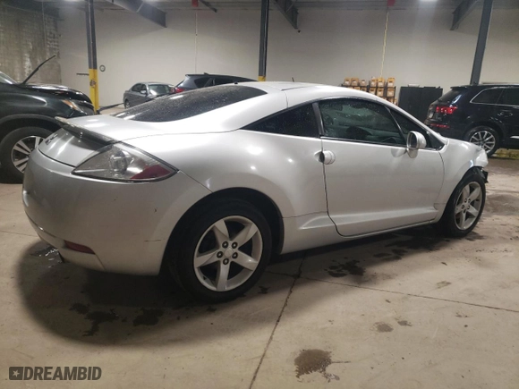 2006 Mitsubishi Eclipse GS with VIN 4A3AK24F56E001047, listed as a Copart auction lot 72126714 with 165,392 mi miles and Salvage Title. Bid and sale history available at carsss.com. Image 3.