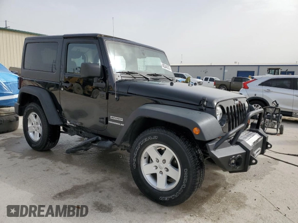 2011 Jeep Wrangler Sport with VIN 1J4GA2D18BL639832, listed as a Copart auction lot 48344375 with 40,603 mi miles and Salvage Title. Bid and sale history available at carsss.com. Image 4.