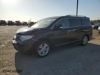 2015 Nissan Quest S with VIN JN8AE2KPXF9134468, listed as a Copart auction lot 50813374 with 108,017 mi miles. Bid and sale history available at carsss.com. Image 1.