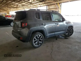 2017 Jeep Renegade Altitude with VIN ZACCJABB8HPG36797, listed as a Copart auction lot 57436575 with Not provided miles and Salvage title. Bid and sale history available at DreamBid. Image 3.