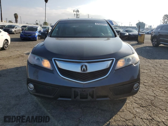 2014 Acura RDX Tech Pkg with VIN 5J8TB3H57EL014204, listed as a Copart auction lot 87040324 with 170,628 mi miles and Salvage Title. Bid and sale history available at carsss.com. Image 5.